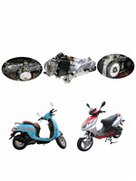 Kit de variateur 87MM 26T GY6 50CC 60CC 80CC 139QMB Taotao Znen Sunl Jonway Baotian Pièces de scooter