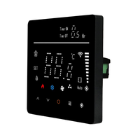Termostato Inteligente WiFi de 100~240V con 3 Velocidades de Ventilador, Controlador de Temperatura para FCU, Termostato para Aire Acondicionado y Fan Coil
