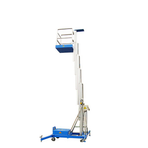 แพลตฟอร์มยกอลูมิเนียมอัลลอยด์มาตรฐาน CE ISO สำหรับยกคนเดียว - Product Image 6