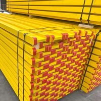 Viga de Madera H20 de 3.9m para Construcción, Vigas de Madera para Soporte de Encofrado de Hormigón