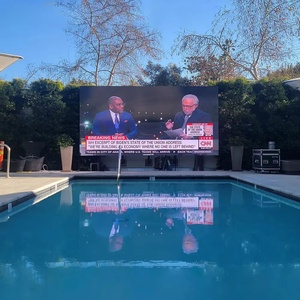 Pantalla Led de alta calidad Precio Tamaño personalizado P3 P4 P5 P6 P8 P10 Publicidad a todo color Pantalla LED de TV para piscina al aire libre - Product Image 1