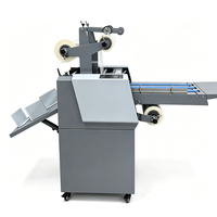 Mesin Laminasi Elektrik Semi Otomatis A3+ 390SEP Dengan Kontrol Layar Sentuh CNC, Pengatur Tekanan & Anti-Kerut