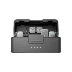 For DJI Mic Mini 2 Wireless Microphone, Two Transmitters One Mobile Receiver, Type-C Noise Reduction Lapel Mic for Smartphone