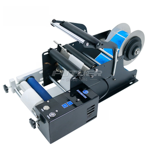 Máquina Aplicadora de Etiquetas Semiautomática de Escritorio Pequeña para Botellas Redondas, Latas de Vino y Bebidas Espirituosas - Product Image 6