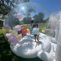 Bulle ballon maison gonflable transparent igloo dôme tunnel fêtes événements camping étanche gonflable bulle tentes pour enfants