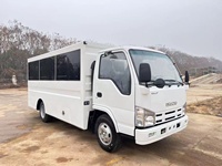 Nouveau minibus ISUZU ELF 100P japonais, capacité 12 places, diesel Euro 4, moteur Cummins automatique avant <4L, Chine, conduite à droite/gauche