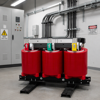 Transformator Distribusi Kering Tipe Resin Cor SCB10 SCB11 SCB13 Langsung dari Pabrik 10kV 0.4kV 30kVA-2500kVA