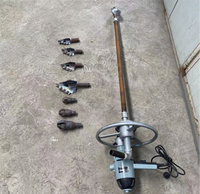 Foreuse de puits portative légère, 220 V, 2,5 kW, équipée d’une tige de forage de 32 mm, pour les puits d’eau domestiques et