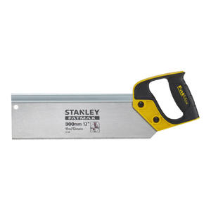 Sierra de mano Stanley Fatmax de 300 mm (12 pulgadas) y 11 TPI para cortar madera - Product Image 1