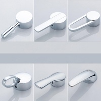 Poignée de robinet mitigeur chaud/froid pour lavabo de cuisine, poignée de douchette, accessoires de robinetterie