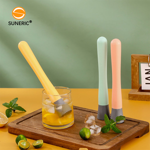 Accessori Bar in plastica PP 20cm Cocktail Muddler per Mojito <span class=keywords><strong>limonata</strong></span> limone schiacciatore uva e frutta frantoio ghiaccio frantoio Muddler - Product Image 6