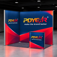 PDyear Impression Personnalisée SEG PVC Publicité Boîte à Lumière Tissu Bannières Stands Affichage Rétroéclairé LED pour Événements et Expositions