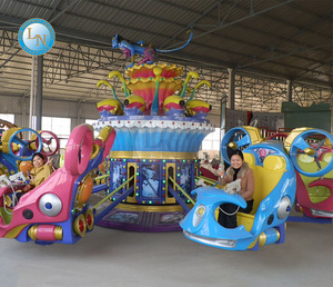 Équipement innovant Blue Star pour parcs à thème Centres commerciaux Utilisation intérieure et extérieure Matériau durable en fibre de verre - Product Image 2