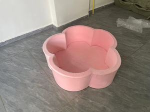 Fosse <span class=keywords><strong>à</strong></span> <span class=keywords><strong>balles</strong></span> en mousse pour bébé, rose, bleu, <span class=keywords><strong>beige</strong></span>, gris, éponge en mousse durable, non toxique, pour enfants, jeu doux - Product Image 4