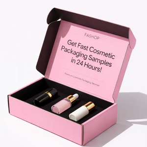 Elegante Caja de Embalaje Cosmético Reciclable Personalizada, Caja de Envío por Suscripción para Maquillaje, Acabado Mate, Logotipo Personalizado del Fabricante - Product Image 1