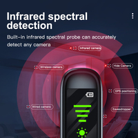 Detector de Micrófonos Ocultos y Rastreadores GPS T66 ABS con Alcance de 10m y Duración de Batería de 24-32h