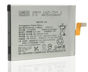 แบตเตอรี่สำหรับ Xperia 1 XZ4 J8110 J8170 J9150 J9110 SOV40 LIP1701ERPC แบตเตอรี่โทรศัพท์3330mAh - Product Image 5