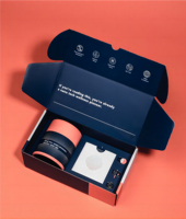 Boîte d'Emballage Alimentaire Pliable Artisanale Entièrement Personnalisable Compostable Avec Séparateur Pour Gâteaux