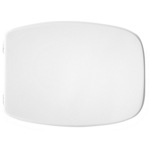 Vavid Emilia White Vase <b>Toilet</b> Seat Cover Quick Release Elongated Modern European Style PP Plastic Bathroom <b>Accessory</b> - Product Image 1