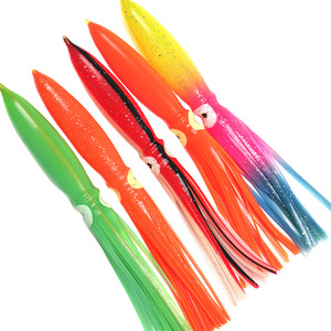 เหยื่อปลาหมึกยาง TPR ขนาด 21 ซม. สำหรับตกปลาทะเล - Product Image 1