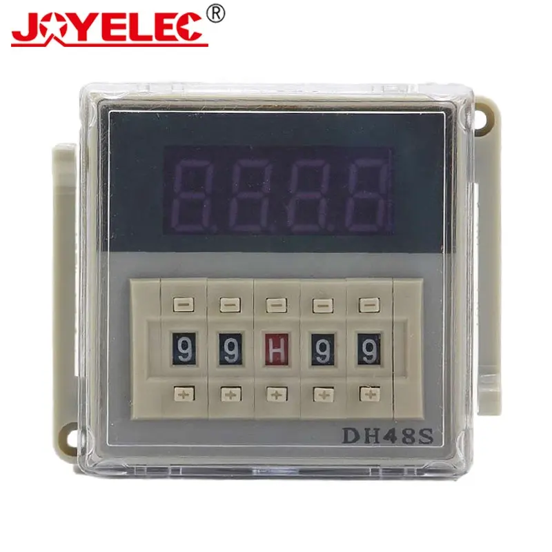 DH48S-1Z Timer 0.01S~99H99M Zeitrelais Digital LED Display 230V OMRON H5CN 