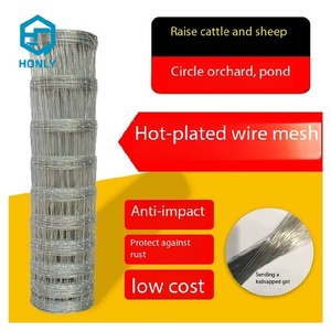 Fil de cerf galvanisé à haute résistance clôturant la barrière classée par joint de charnière de <span class=keywords><strong>rouleau</strong></span> de maille pour le bétail de ferme Thaïlande <span class=keywords><strong>prix</strong></span> concurrentiel - Product Image 2
