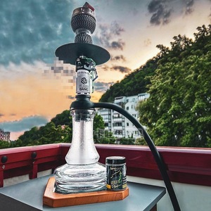 Set de Regalo de <span class=keywords><strong>Cachimba</strong></span> Estilo <span class=keywords><strong>Granada</strong></span> de Humo Rusa con Espejo, <span class=keywords><strong>Cachimba</strong></span> de Acero Inoxidable de un Solo Tubo con Botella de Vidrio para Shisha - Product Image 5