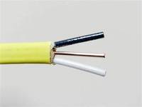 Cable Plano NMB 14/2 12/2 10/2 con Núcleo THHN, Revestimiento de PVC y Cable de Tierra para el Mercado Estadounidense