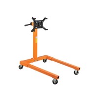 Cric de levage 1250LBS Portable Support de réparation de moteur de rotation facile et pratique Support de moteur