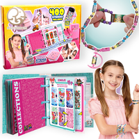 Juego de Cuentas para Hacer Pulseras Coloridas de Primera Calidad para Manualidades Creativas Infantiles, Fabricación de Joyas, Regalos de Cumpleaños y Recuerdos de Fiesta