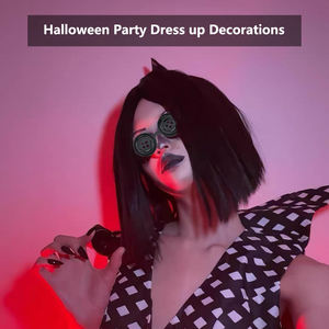 Gafas con Botones, Accesorios para Disfraces de Halloween, Gafas con Botones Inspiradas en Películas de Terror - Product Image 6