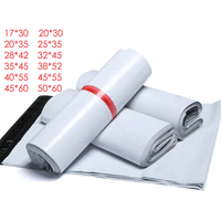Sacs d'expédition en polyéthylène gris personnalisés, enveloppes d'expédition bon marché pour les chaussettes, les chaussures, les fourrures, à utiliser pour les services de messagerie et postaux