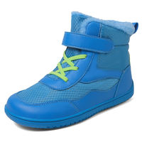 Expédition rapide : Bottes de neige minimalistes isolées pour enfants, à bout large et zéro drop, disponibles dès maintenant