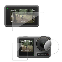 Aksesoris Hongdak DJI Action 4 Pelindung Layar Ultra Tipis Transparan untuk Kamera DJI Osmo Action 4 dan 3