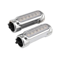 Pare-chocs anti-chute avec éclairage de jour à LED modifié pour moto, universel