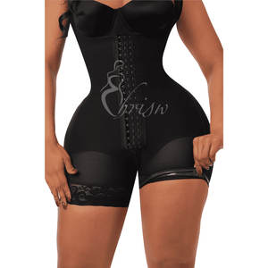 Corps sinueux ajustement intelligent <span class=keywords><strong>extra</strong></span> hanche bout à bout haute compression chirurgie post-chirurgie post-partum stade 2 Fajas Colombianas - Product Image 1