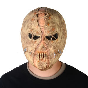 <span class=keywords><strong>Masque</strong></span> d'<span class=keywords><strong>épouvantail</strong></span> effrayant d'Halloween - Product Image 3