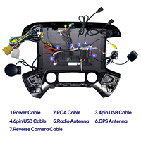 13.1 pouces écran tactile voiture stéréo prise en charge sans fil CarPlay Android Auto Bluetooth GPS pour GMC Chevrolet Silverado 2014-2018