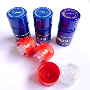 Aluminum Plastic Cap With Plastic Inserts For Vodka Whisky Bottle Screw Caps