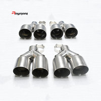 Modifikasi Knalpot Universal Raymant, Upgrade Bahan Stainless Steel 304, Finishing Poles Cermin, Diameter Dinding 51mm-73mm