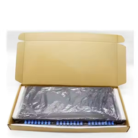 Simplex ODF LC UPC 24 Port 19 inci 1U serat kuncir dupleks tipe geser Panel Patch optik