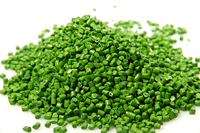 Masterbatch vert composé de LDPE de pigment vert de meilleure qualité pour polymère de marchandise