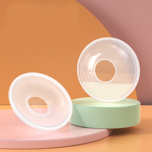 Silicone latte materno collettore facile succhiare manuale pompa guscio del seno Gel di silice per le mamme latte materno raccolta mani libere - Product Image 6