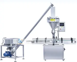 Automatic Flour Bag Milk Spices Detergent Powder Filling Sealing Packing Line