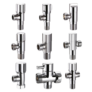 Factory Price 90 Degree Angle Stop Valve 1/2 Bathroom <strong>Bidet</strong> <strong>Sprayer</strong> Angle Valve Bathroom Accessories Faucet Brass Angle Valve - Product Image 1