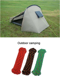 Cuerda <span class=keywords><strong>Trenzada</strong></span> de PP/Nailon Resistente y Ligera <span class=keywords><strong>para</strong></span> Asta de Bandera, Tendedero, Camping, Utilidades, Atar, Columpios, Escalar, <span class=keywords><strong>Nudos</strong></span> - Product Image 6