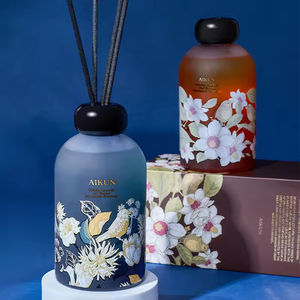 Difusor de Aromas Aikun de 350 ml, Frasco de Vidrio con Diseño Creativo, Aceite Esencial para Aromaterapia, Ambientador de Larga Duración para Hogar y Oficina - Product Image 2