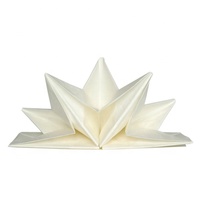 Carta santiana 3D di lusso di nozze tovaglioli Pre-piegati 3 strati di pasta di legno vergine stampata Cocktail Party tovaglioli all'ingrosso Decoupage