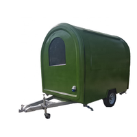 Mini équipement complet de cuisine certifié CE DOT Remorque alimentaire mobile pour restaurant traiteur Hot Dogs crème glacée fibre de verre aluminium