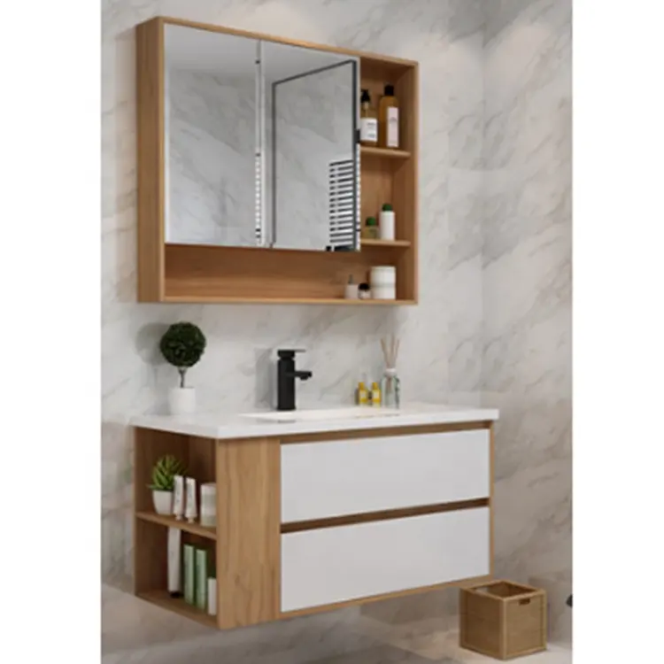 Hot Sales Bathroom Cabinet Floating Vanity Wash Basin Units Vanit Bathroom Furniture